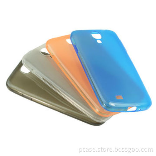 TPU Case for Samsung S4, Flexible and Transparent, Simple Design